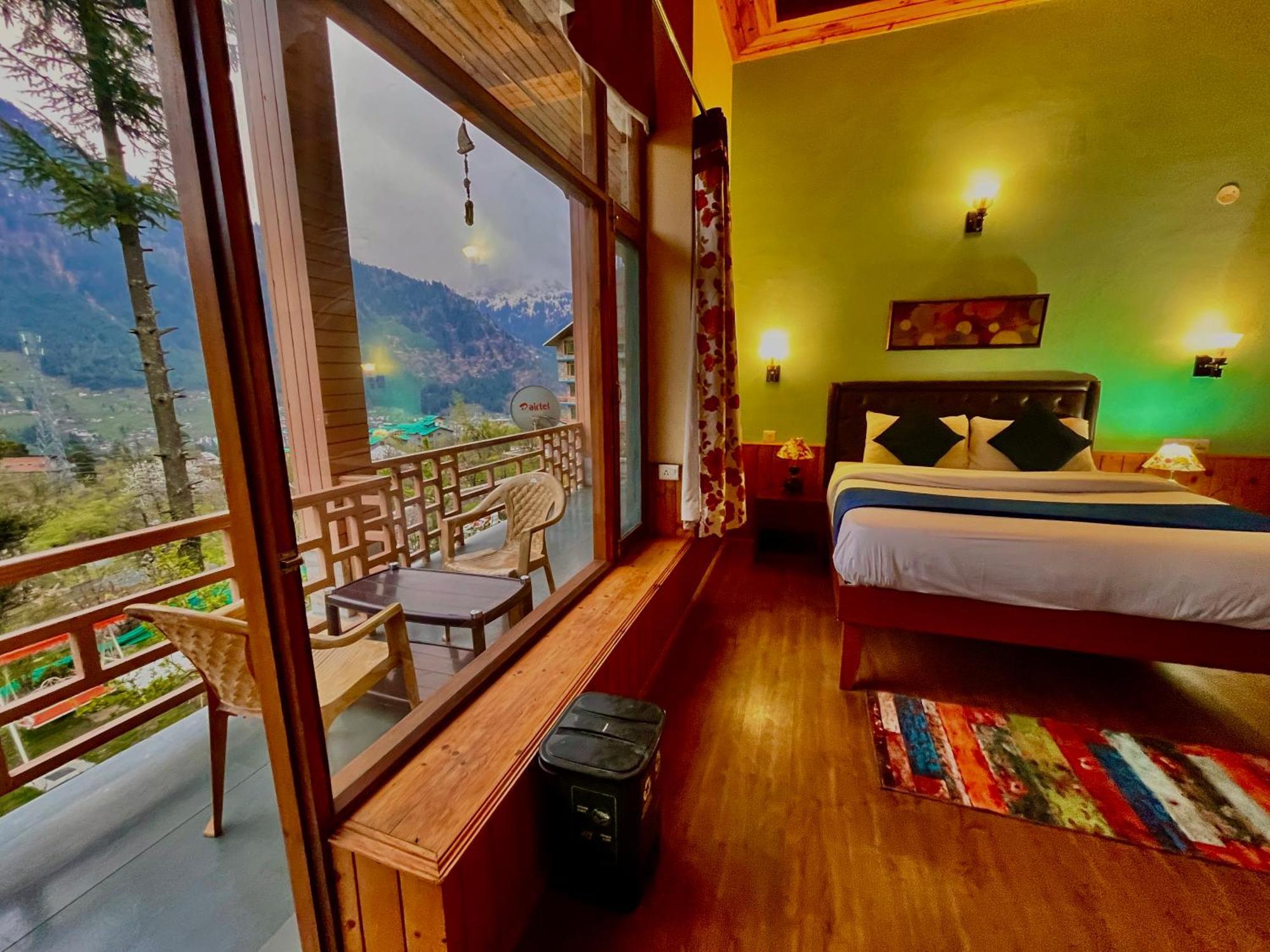 The Manu Emerald # Farmhouse # Top Selling Cottage In Manali # Peaceful Heritage Cozy Stay # Lawn With Bonfire # Most Awarded Esterno foto
