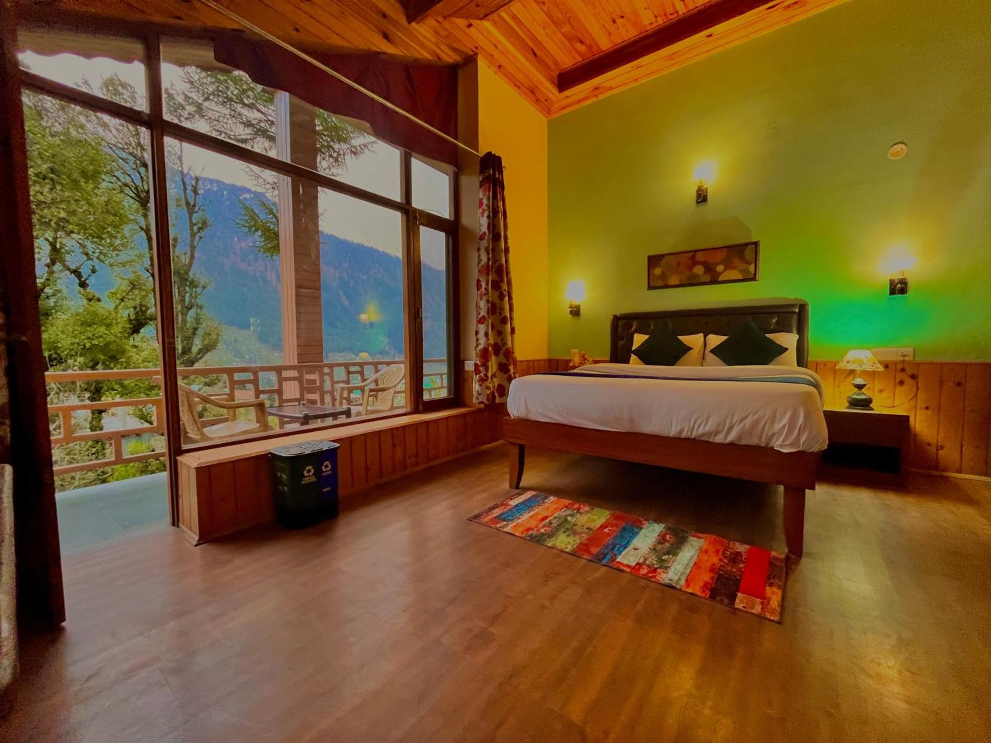 The Manu Emerald # Farmhouse # Top Selling Cottage In Manali # Peaceful Heritage Cozy Stay # Lawn With Bonfire # Most Awarded Esterno foto