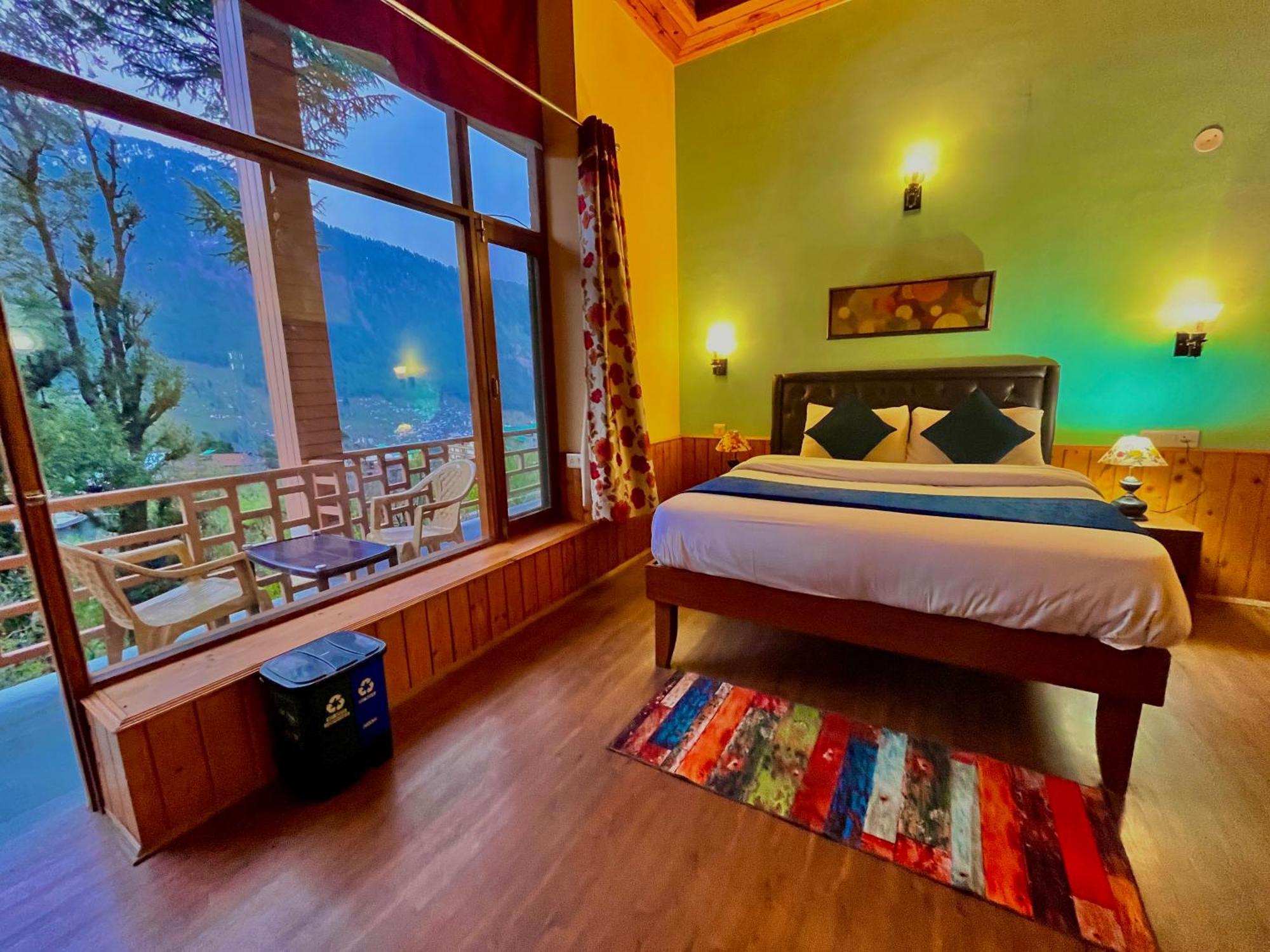 The Manu Emerald # Farmhouse # Top Selling Cottage In Manali # Peaceful Heritage Cozy Stay # Lawn With Bonfire # Most Awarded Esterno foto