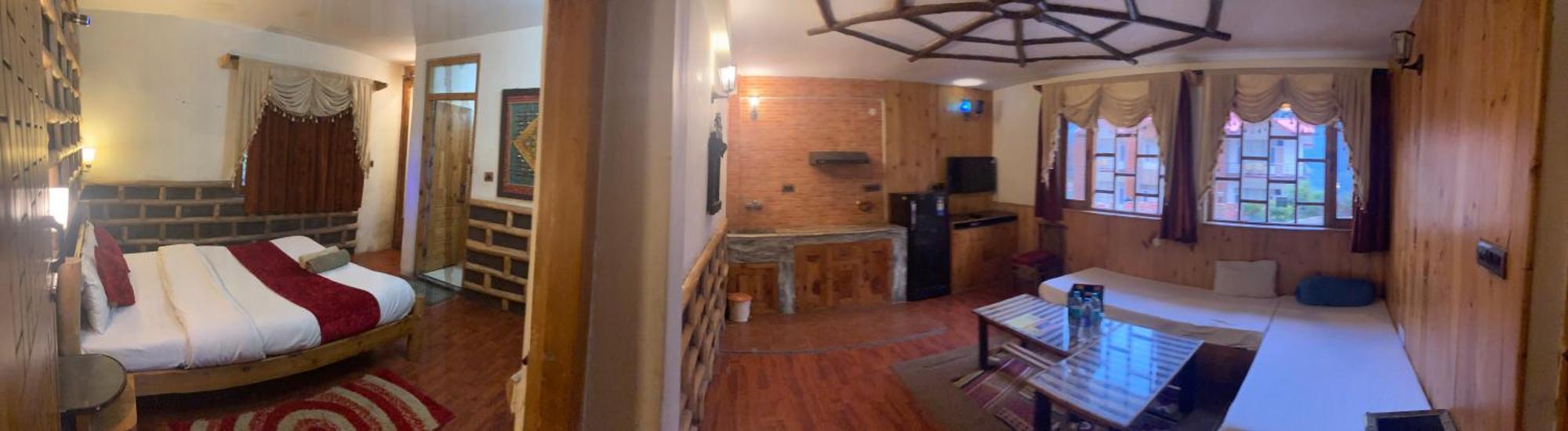 The Manu Emerald # Farmhouse # Top Selling Cottage In Manali # Peaceful Heritage Cozy Stay # Lawn With Bonfire # Most Awarded Esterno foto