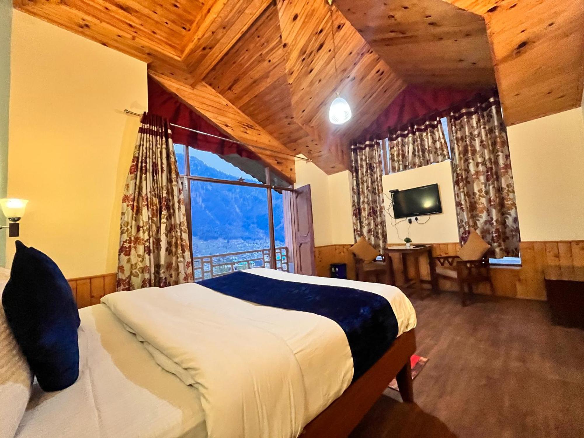 The Manu Emerald # Farmhouse # Top Selling Cottage In Manali # Peaceful Heritage Cozy Stay # Lawn With Bonfire # Most Awarded Esterno foto