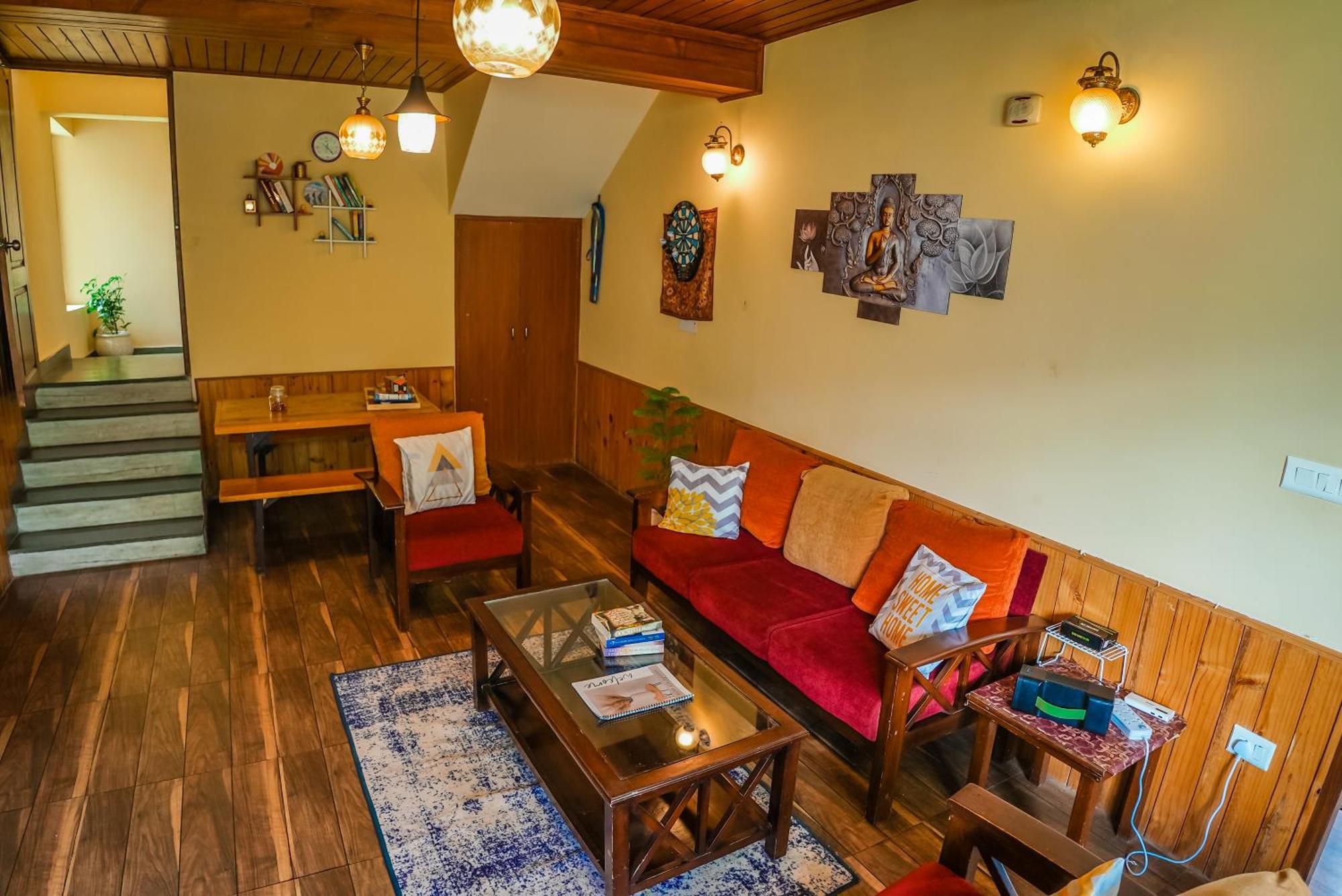 The Manu Emerald # Farmhouse # Top Selling Cottage In Manali # Peaceful Heritage Cozy Stay # Lawn With Bonfire # Most Awarded Esterno foto